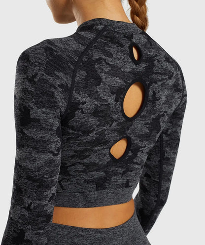 Top Seamless Camuflado