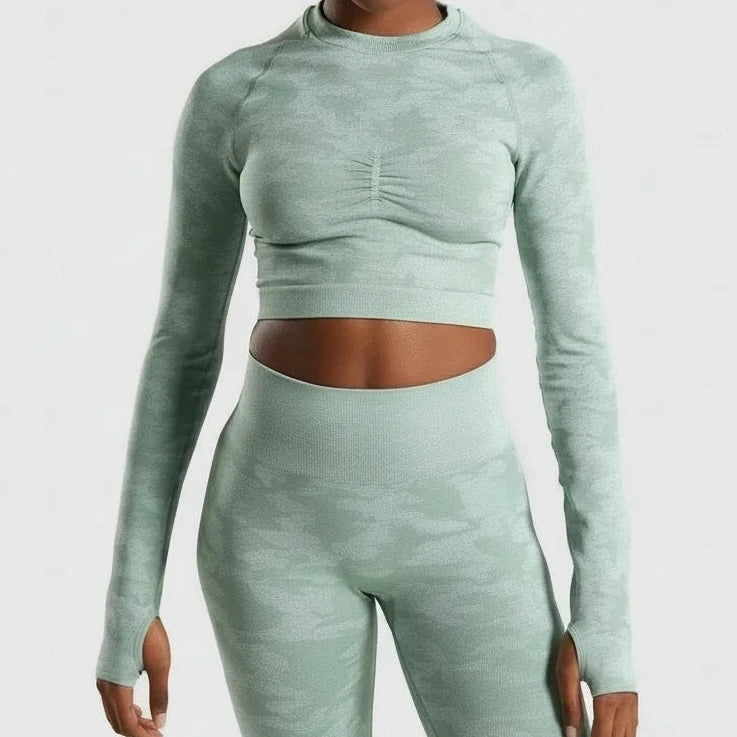 Top Seamless Camuflado