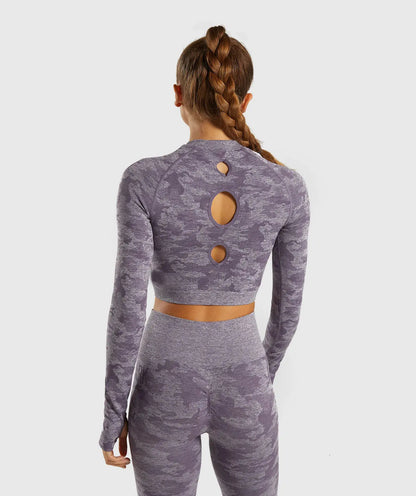 Top Seamless Camuflado